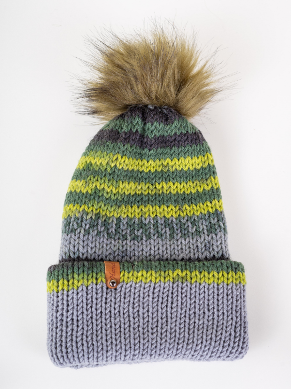 Kindermützen mehrfarbig Wolle