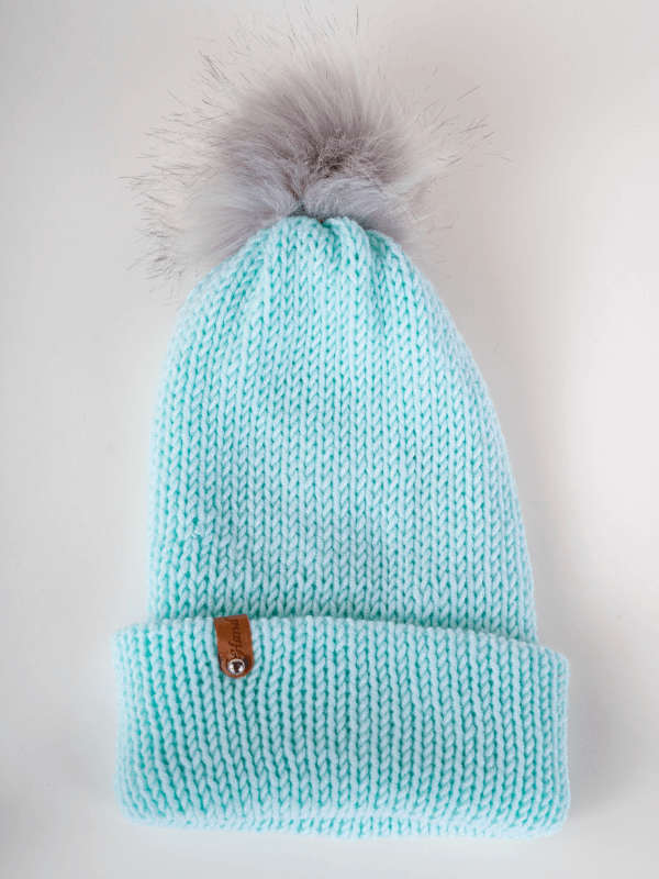 Kindermützen einfarbig Polyacryl