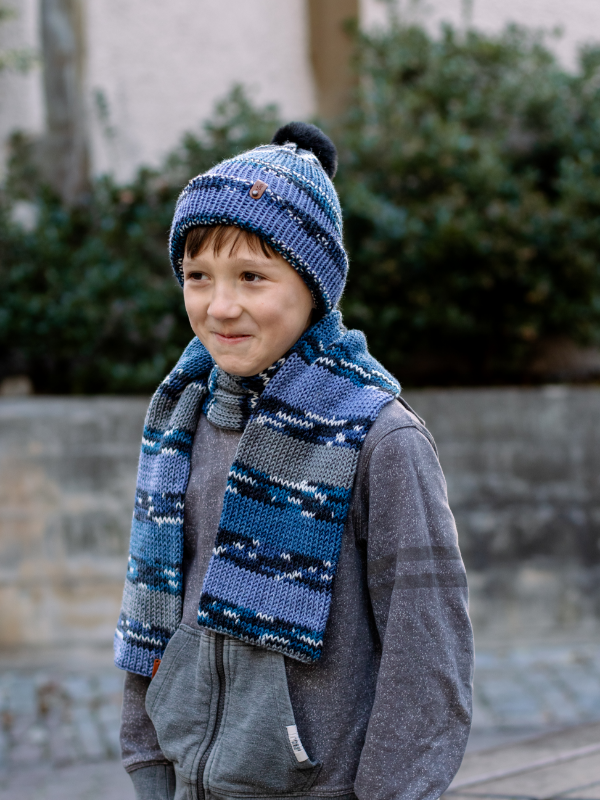 Kindermützen mehrfarbig Polyacryl