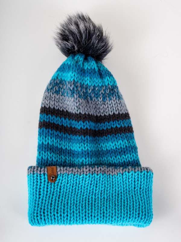 Kindermützen mehrfarbig Wolle