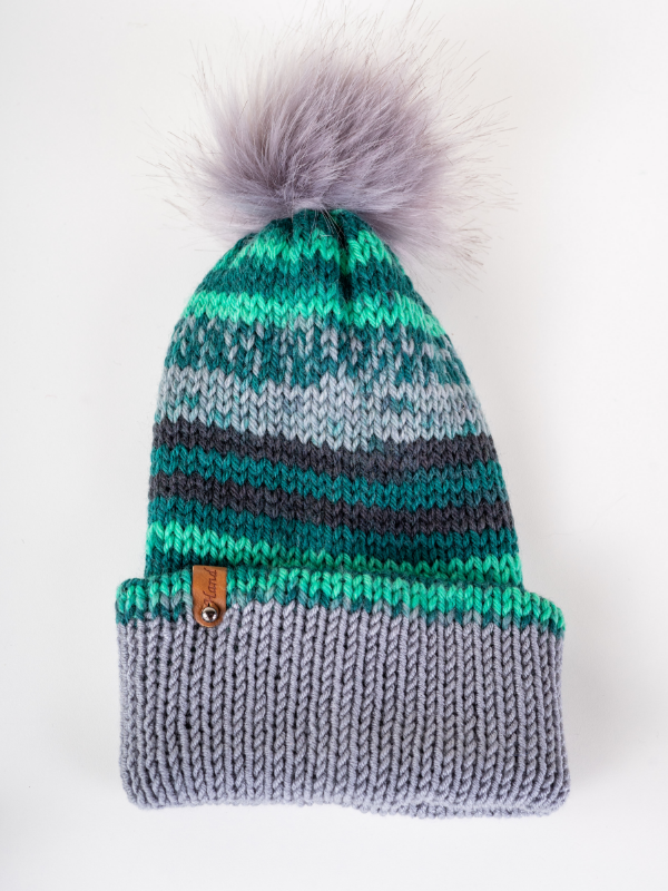 Kindermützen mehrfarbig Wolle