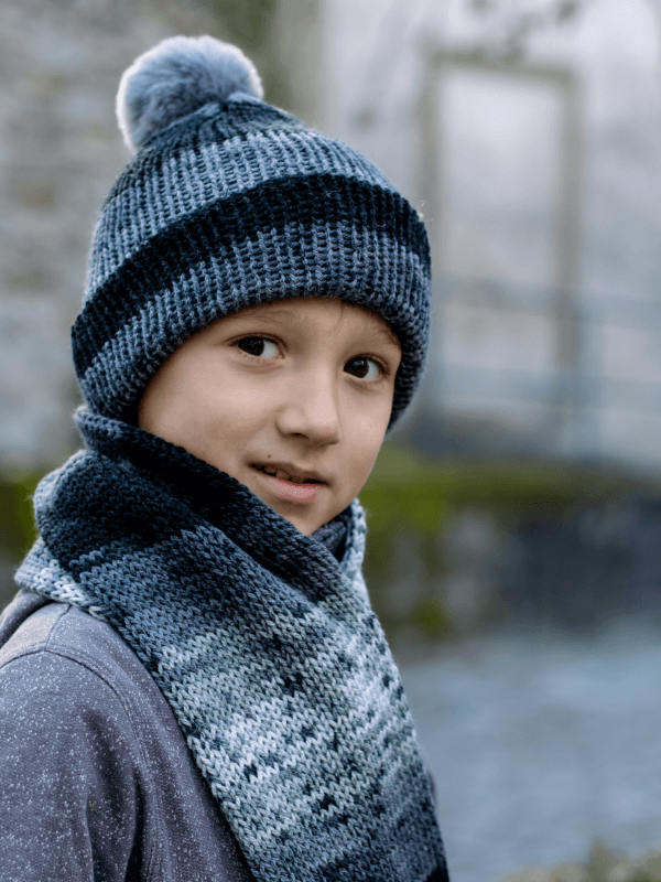 Kindermützen mehrfarbig Polyacryl