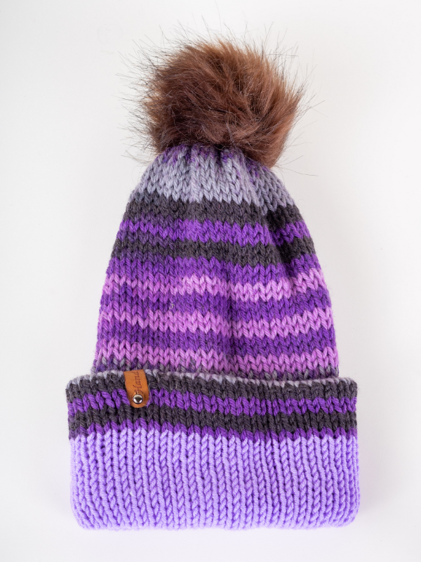 Kindermützen mehrfarbig Wolle