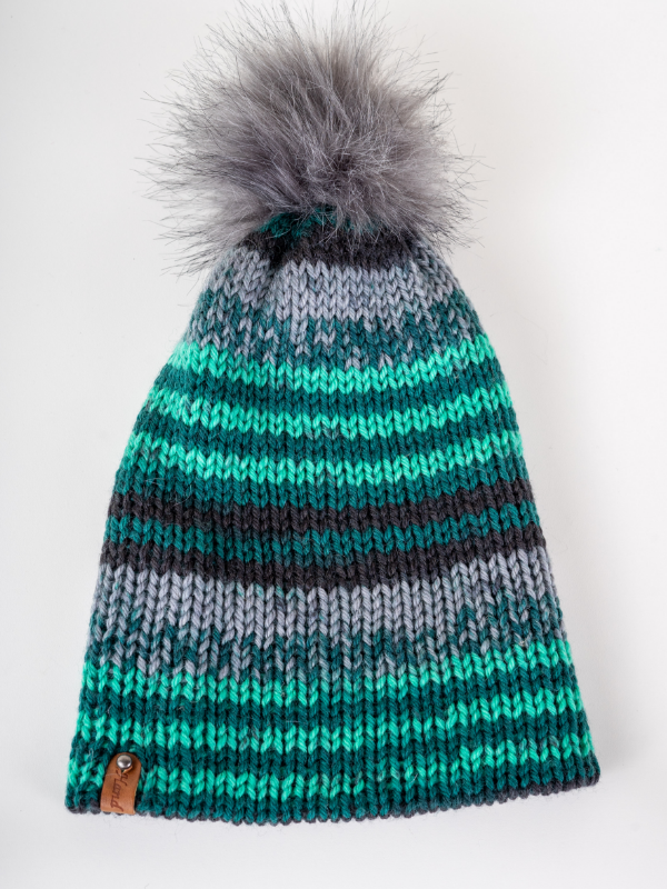 Mützen mehrfarbig Wolle