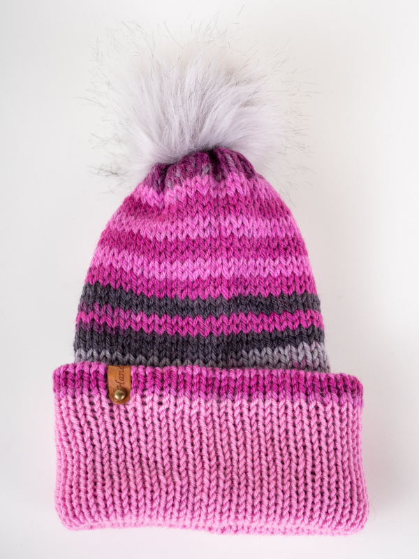 Kindermützen mehrfarbig Wolle
